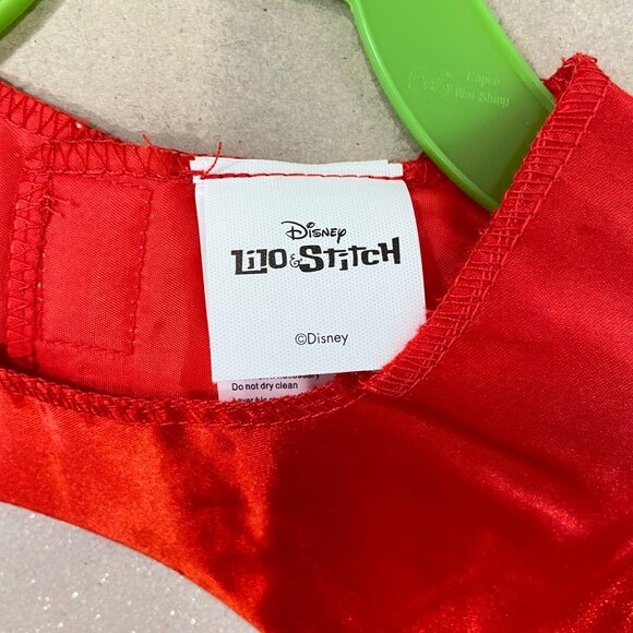 Disney Lilo & Stitch Toddler Costume Dress & Headband 2T Red Leaf NWTDescription - Picture 9 of 16